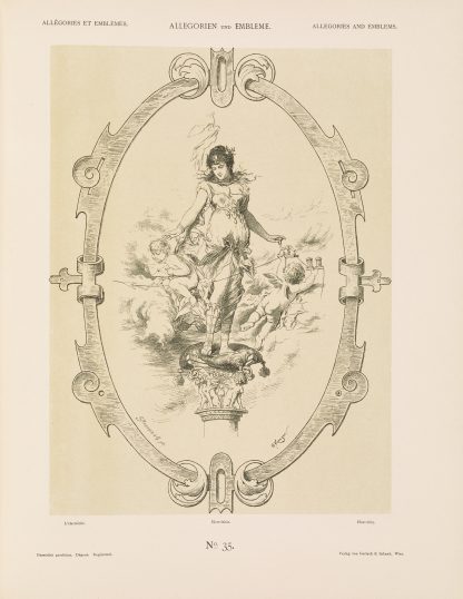 Allegorien und Embleme Vol. I Pl.037 by Albert Ilg