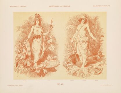 Allegorien und Embleme Vol. I Pl.044 by Albert Ilg