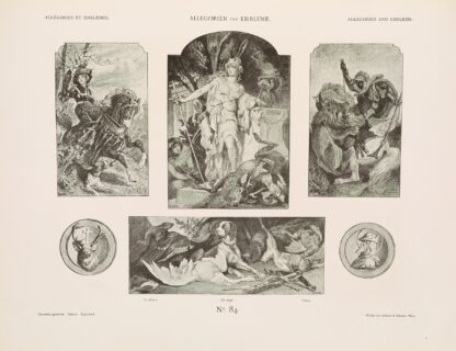 Allegorien und Embleme Vol. I Pl.100 by Albert Ilg