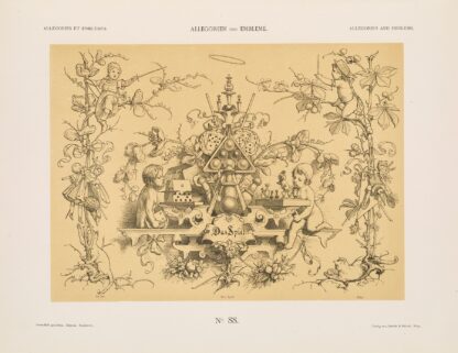 Allegorien und Embleme Vol. I Pl.105 by Albert Ilg