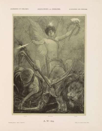 Allegorien und Embleme Vol. I Pl.122 by Albert Ilg