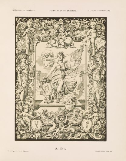 Allegorien und Embleme Vol. II Pl.001 by Albert Ilg