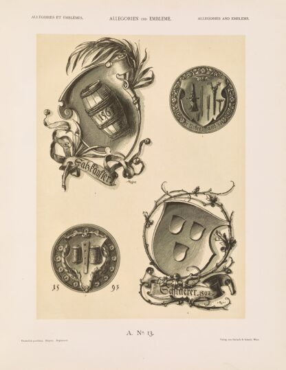 Allegorien und Embleme Vol. II Pl.014 by Albert Ilg