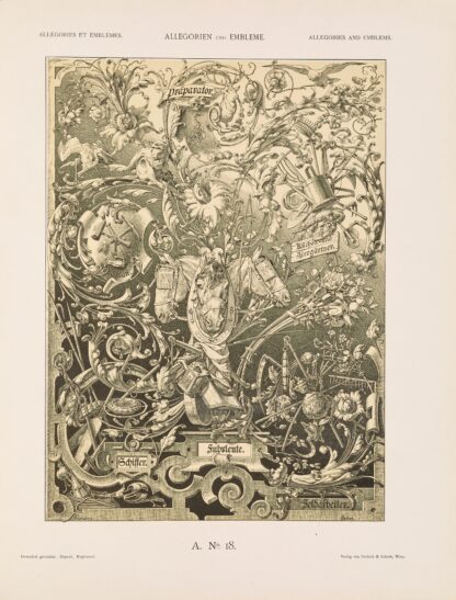 Allegorien und Embleme Vol. II Pl.019 by Albert Ilg