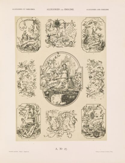 Allegorien und Embleme Vol. II Pl.029 by Albert Ilg