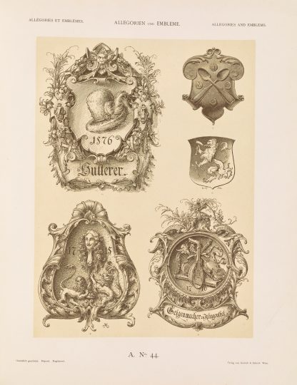Allegorien und Embleme Vol. II Pl.050 by Albert Ilg