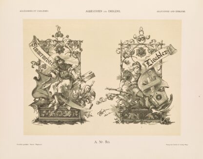 Allegorien und Embleme Vol. II Pl.090 by Albert Ilg