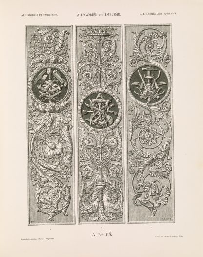 Allegorien und Embleme Vol. II Pl.128 by Albert Ilg