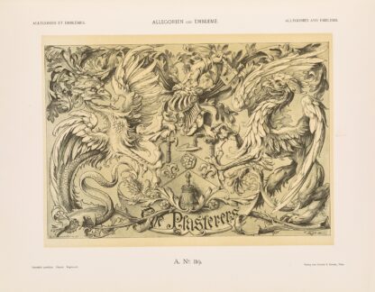 Allegorien und Embleme Vol. II Pl.129 by Albert Ilg