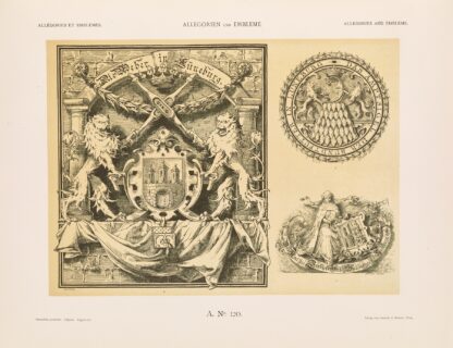Allegorien und Embleme Vol. II Pl.130 by Albert Ilg
