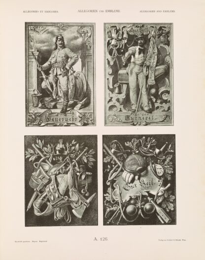 Allegorien und Embleme Vol. II Pl.137 by Albert Ilg