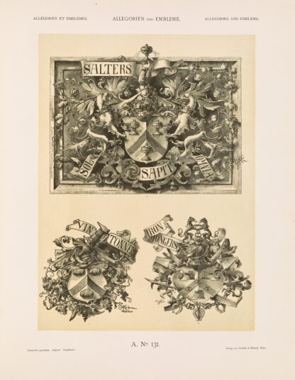 Allegorien und Embleme Vol. II Pl.142 by Albert Ilg