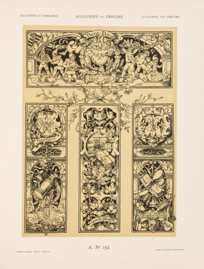 Allegorien und Embleme Vol. II Pl.163 by Albert Ilg