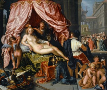 Allegory of Vanity by Pieter Isaacsz.