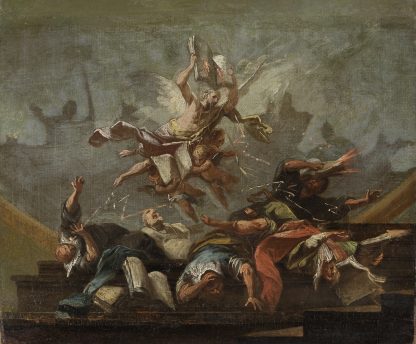 Allegory; Truth Defeating the Heretical Doctrines by Christian Winck