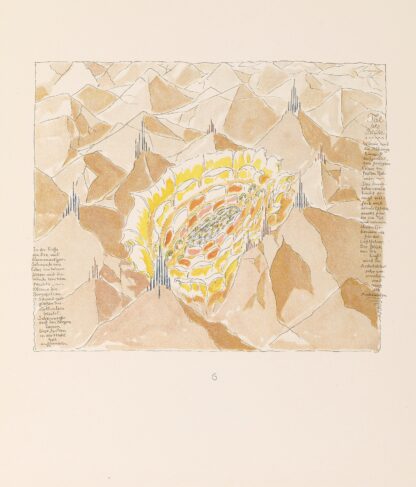 Alpine Architektur Pl. 3 by Bruno Taut