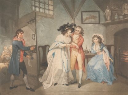 Amelia Surprising Her Husband and Miss Matthews by Henry Singleton