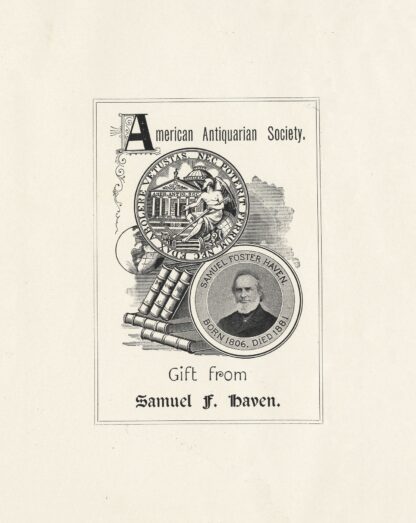 American Antiquarian Society by Anonymous