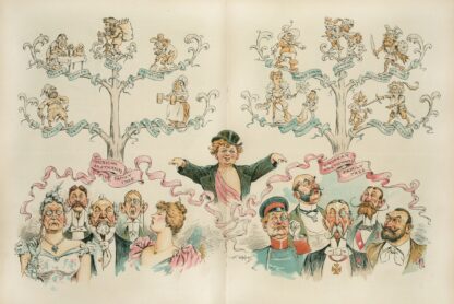 America’s proud ‘four hundred’ and Europe’s haughty ‘nobility’ – and the ancestors they are always boasting of by Frederick Burr Opper