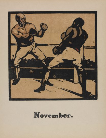 An Almanac of Twelve Sports; Boxing by William Nicholson