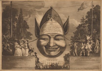 An English balloon 1784 by Paul Sandby