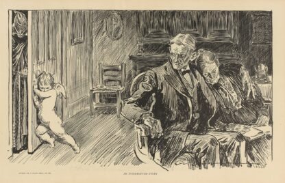 An interrupted story by Charles Dana Gibson