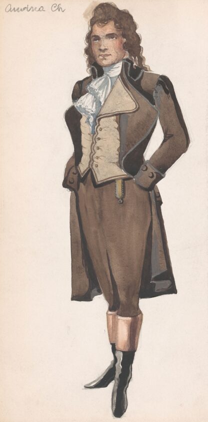 Andrea Chénier; Costume; Chénier NAMES by Mme Castel-Bert
