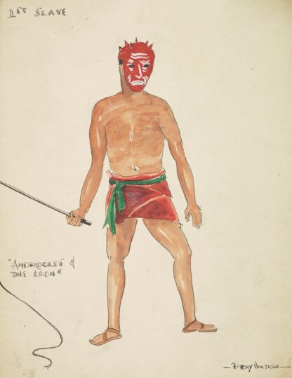 Androcles and the Lion: 1st Slave by Perry Watkins