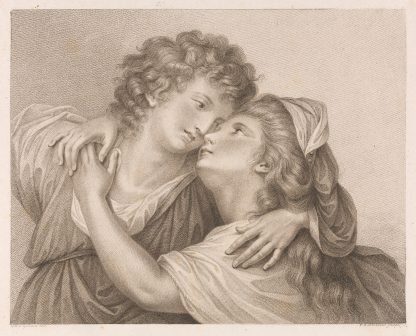 Angelica And Medora by Giovanni Battista Cipriani