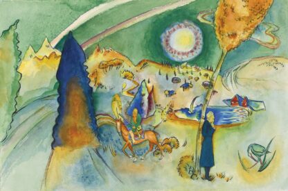 Aquarell für Poul Bjerre by Wassily Kandinsky