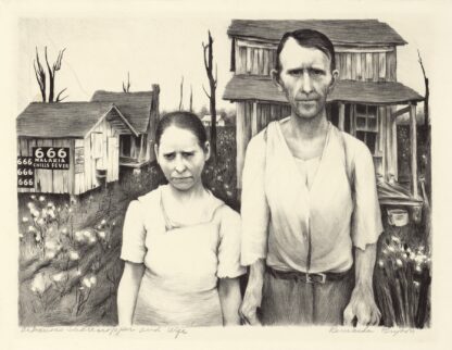 Arkansas sharecropper and wife by Bernarda Bryson