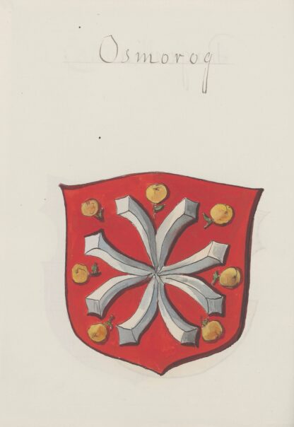 Arma Regni et baronum Poloniae ac M. D. Lithuaniae Pl.126 by Boleslaw Starzyński