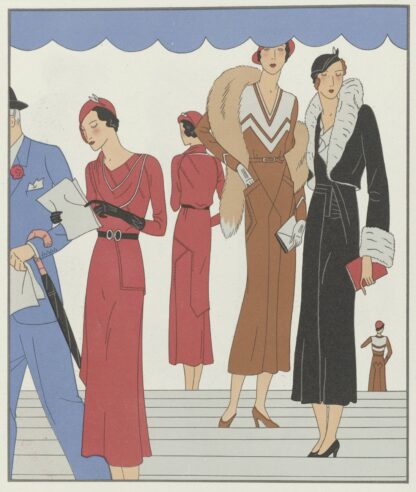 Art – Goût – Beauté, Feuillets de l’ élégance féminine, Novembre 1931, No. 135, 12e Année, p. 20 by Anonymous