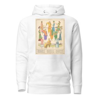 Assyrian – Fashionable ladies by Paul Louis de Giafferri Hoodie