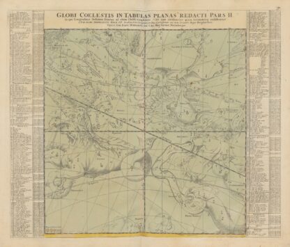 Atlas Coelestis Pl.21 by Johann Gabriel Doppelmayr