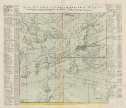 Atlas Coelestis Pl.23 by Johann Gabriel Doppelmayr