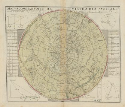 Atlas Coelestis Pl.28 by Johann Gabriel Doppelmayr