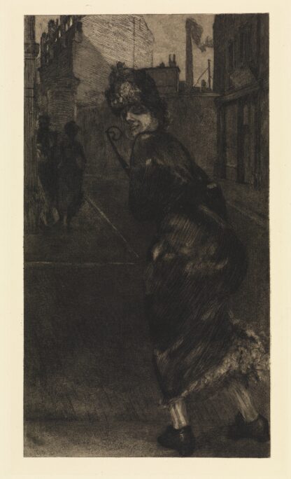 Auf der Strasse by Max Klinger