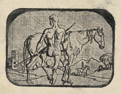 Aufsteigender Reiter by Albert Welti