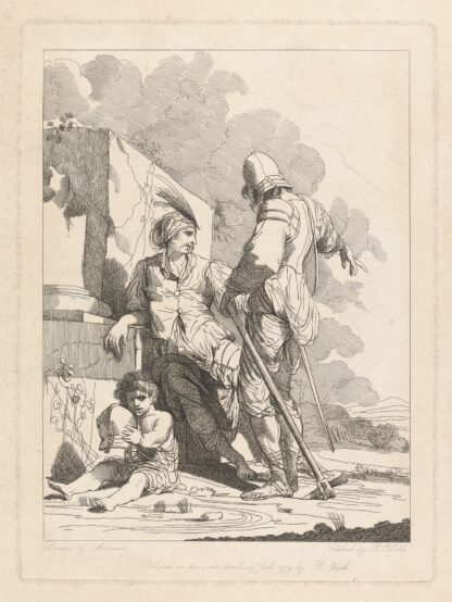 Banditti Conversing by John Hamilton Mortimer