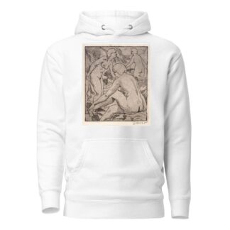 Bathers by Emil Ganso Hoodie