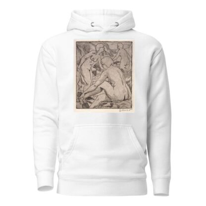 Bathers by Emil Ganso Hoodie