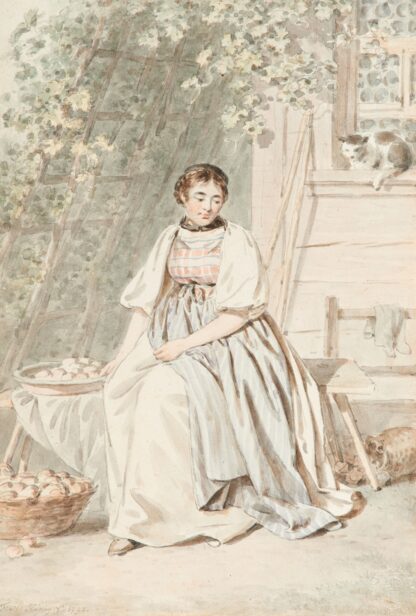 Bäuerin von Oberhasli by Franz Niklaus König