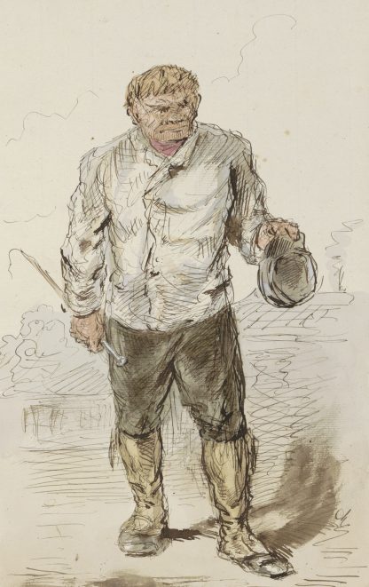 Bedelaar by Alexander Ver Huell