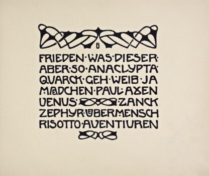 Beispiele kunstlerischer Schrift Pl.035 by Rudolf von Larisch
