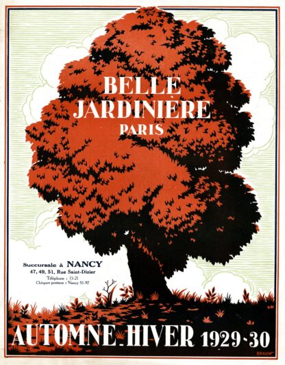 Belle jardinière – Automne-hiver 1929-30 by Anonymous