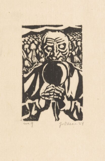 Biddende boer by Jo Bezaan