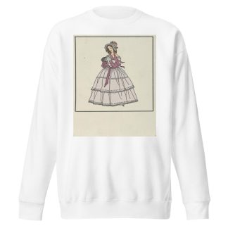 Biedermeier Fashion 1 by Urban Janke Sweatshirt