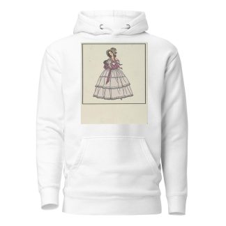 Biedermeier Fashion 1 by Urban Janke Hoodie