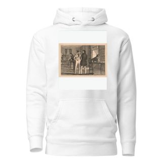 Billiard table at New Orleans by Auguste Hervieu Hoodie